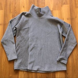 COS | Striped Top with Cowl  Neck | Sz XS